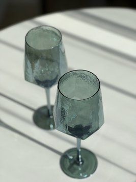 Бокал для вина "Зеркальная бирюза" 600 мл 374018-1 фото