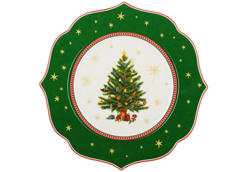 Новорічна тарілка "Christmas Story" порцелянова 27,5см 149-047 фото