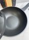 WOK алюминиевый антипригарный Lessner Black Pro New 30 см 88374-30 фото 2